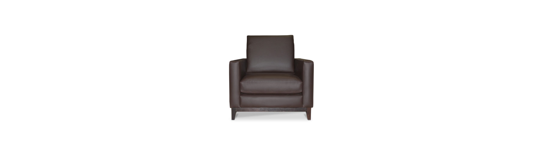 Léon leather - Armchair William