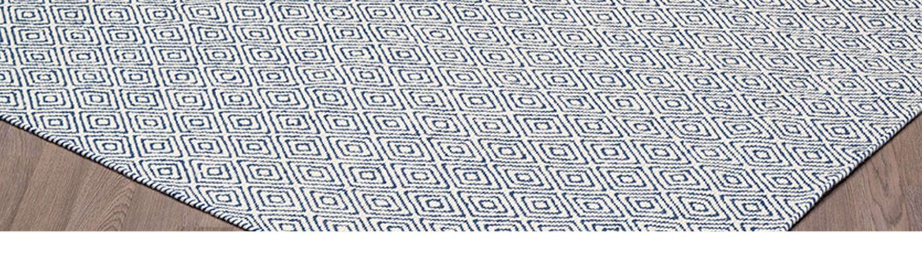 Chicago Ivory Navy - Carpet Rug William