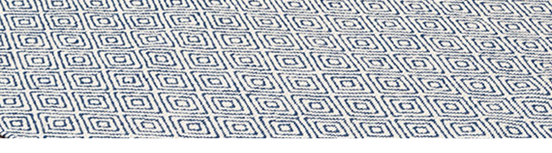 Chicago Ivory Navy details - Carpet Rug William