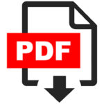 Icone fichier pdf à télécharger