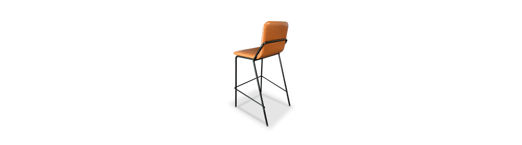 MIZO - vue de dos à 45 degrés - Tabouret - William
